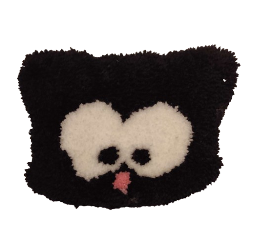 Tapis tufté en forme de Chacha